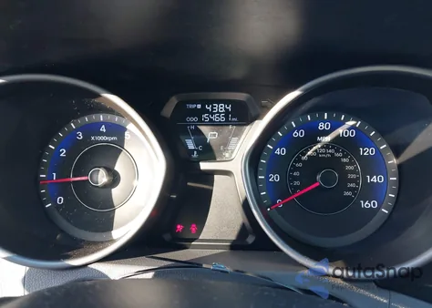 2013 Hyundai Elantra Limited from USA, damaged, VIN KMHDH4AE6DU945315